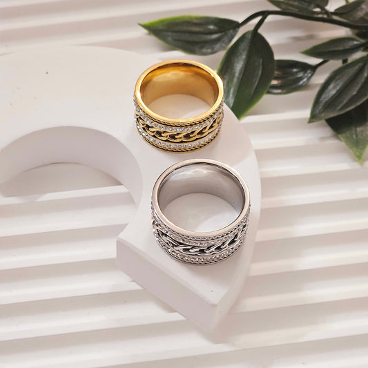 Thick Chain Ring