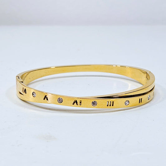 Roman Numerals Cuff