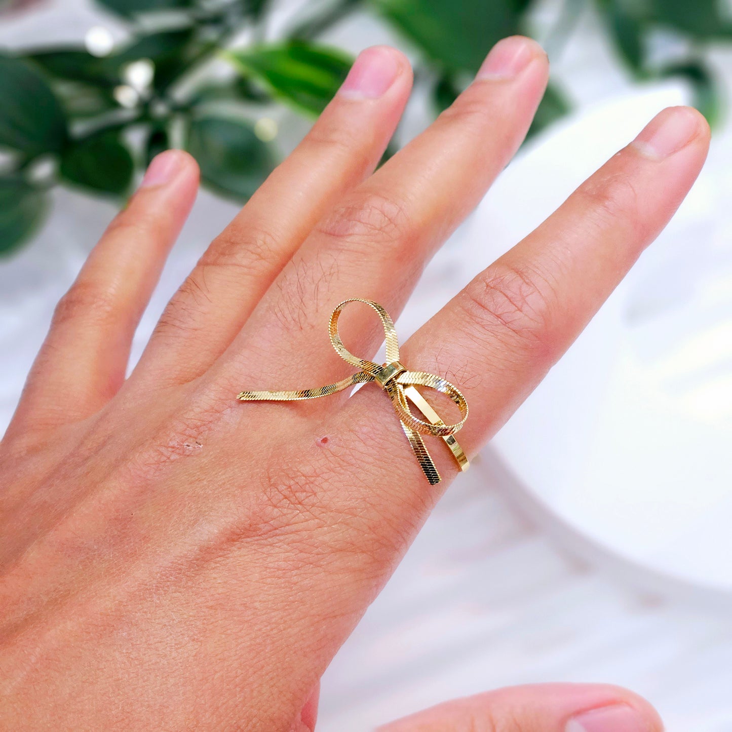 Soft Bow Ring