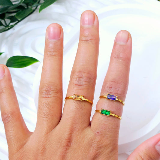 Baguette Ring
