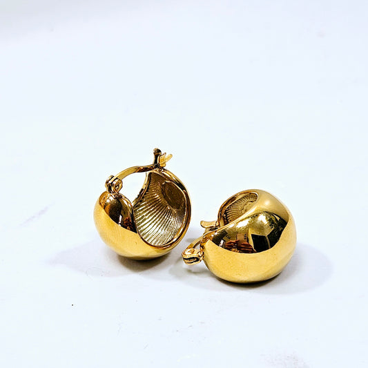 Everyday Bubble Bucket Earrings Small