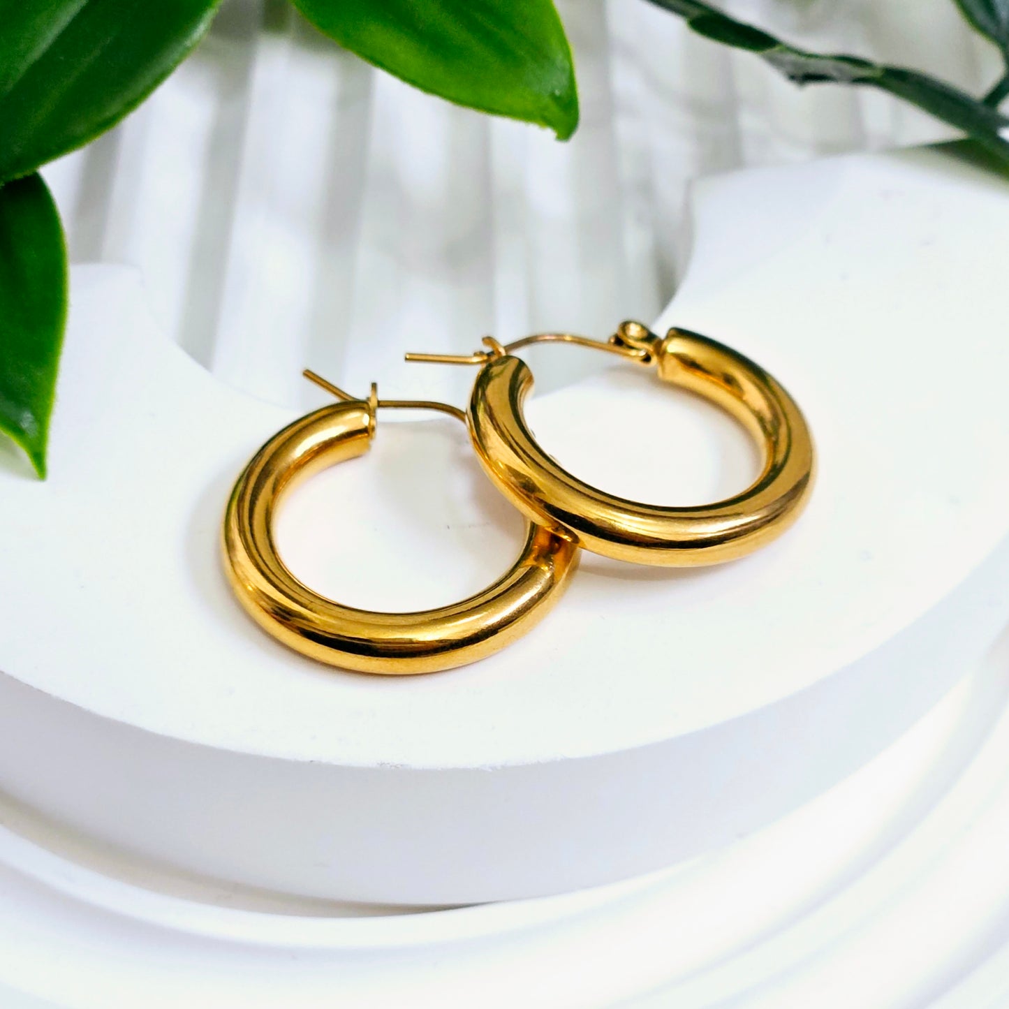 Bubble Circle Earrings