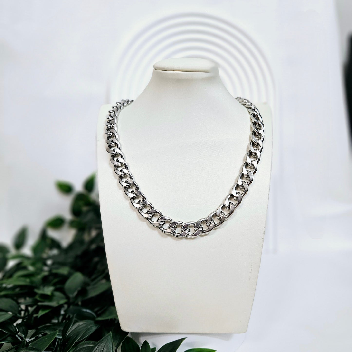 Thick Cuban Chain - Silver