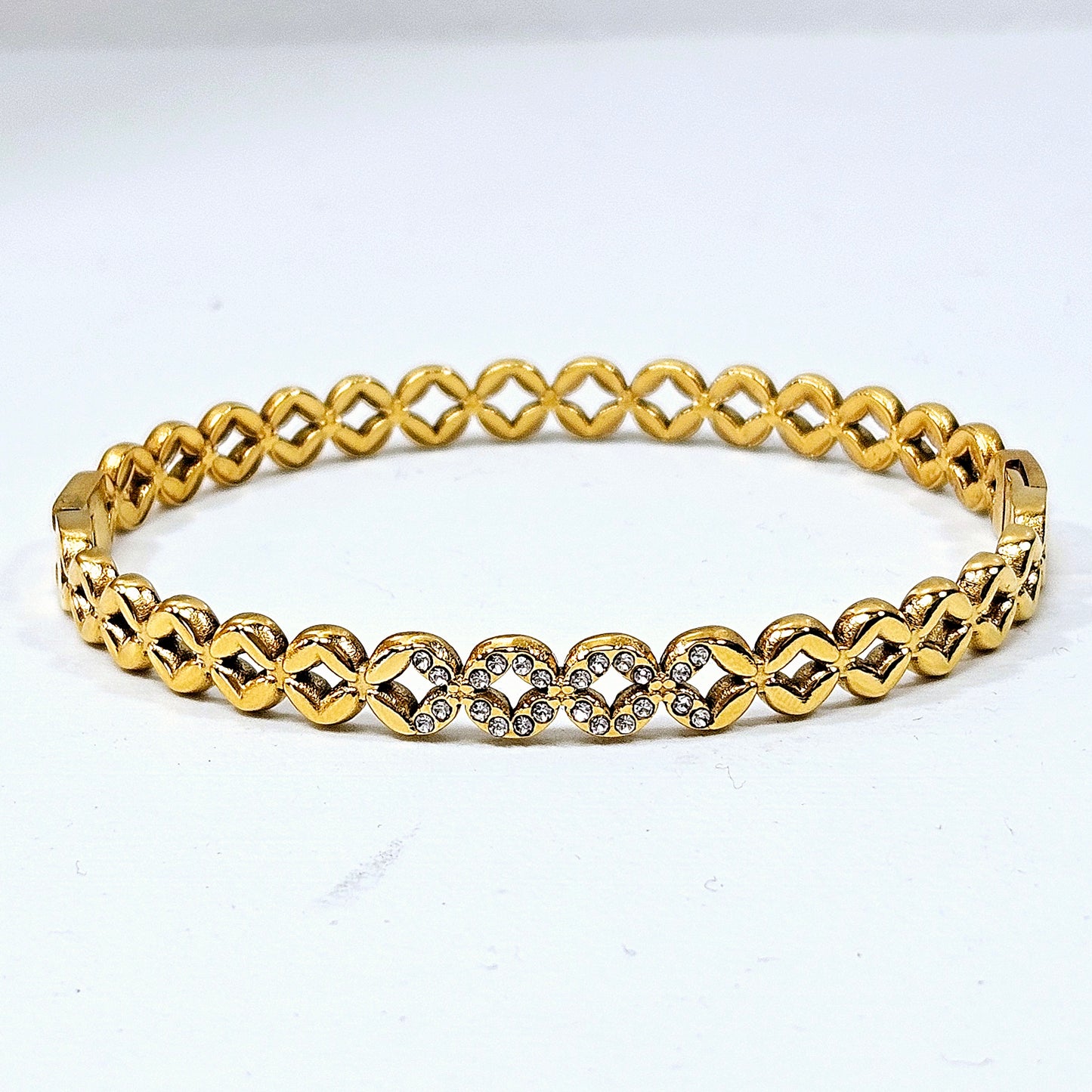 Braided Ridged Snap Cuff