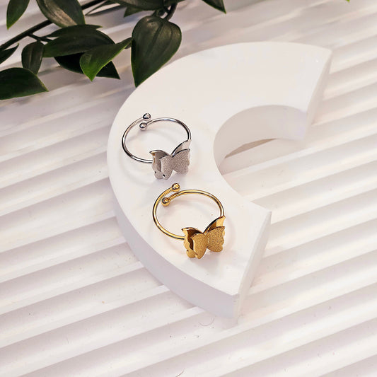 Butterfly Adjustable Ring