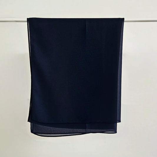 Chiffon - Dark Navy Blue