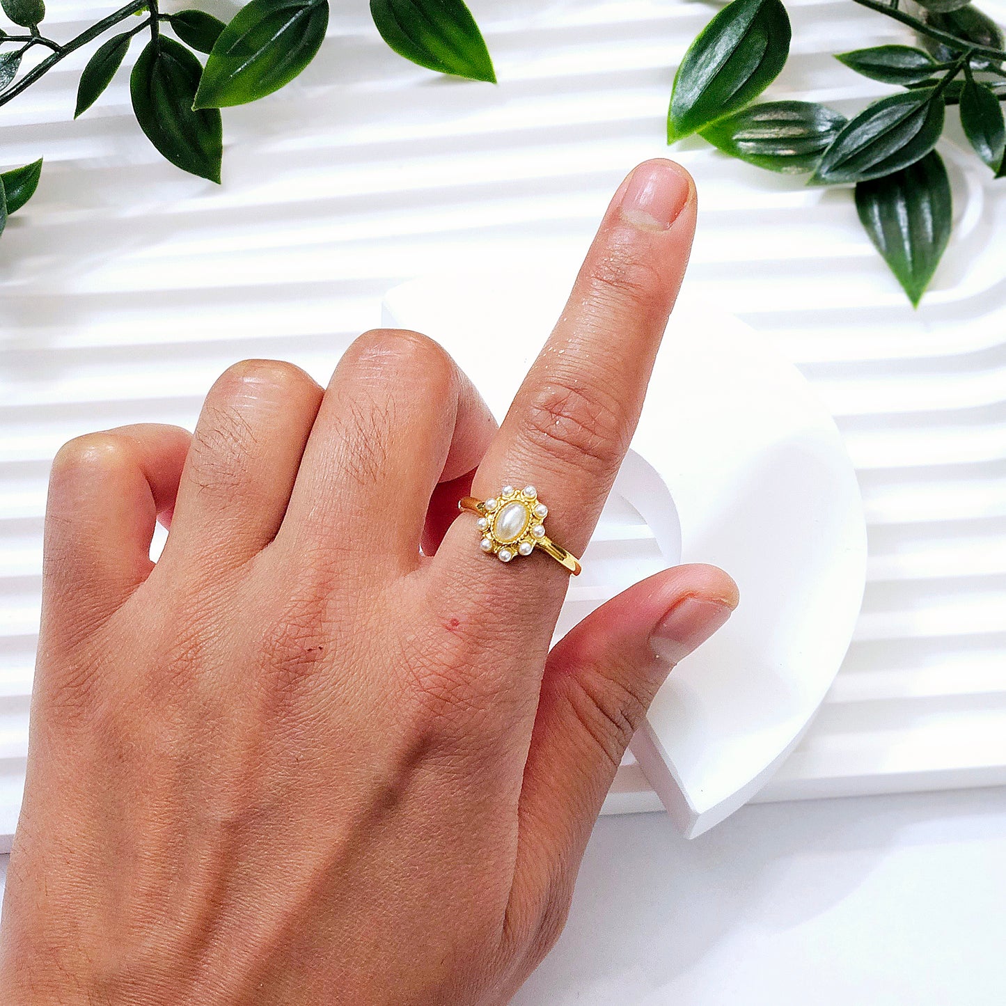 Blooming Flower Vintage Ring