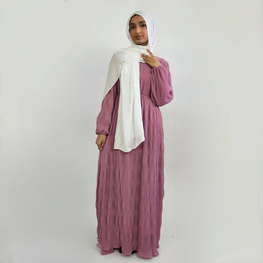 Ripple Dress - Pink