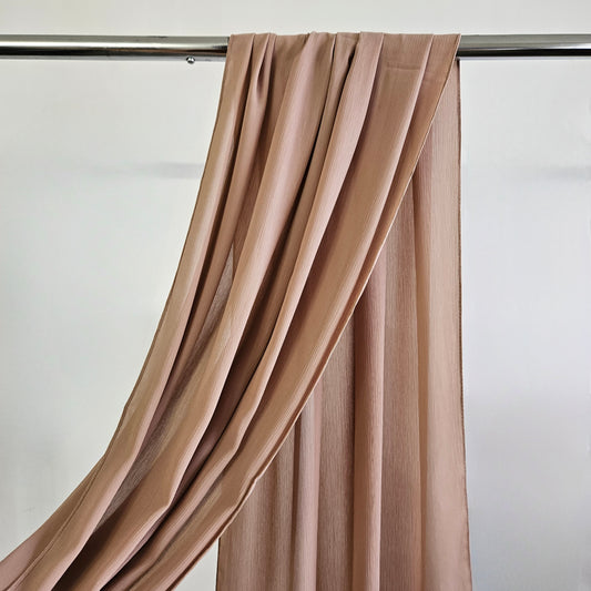 Luxury Crepe Chiffon - Tan Skin