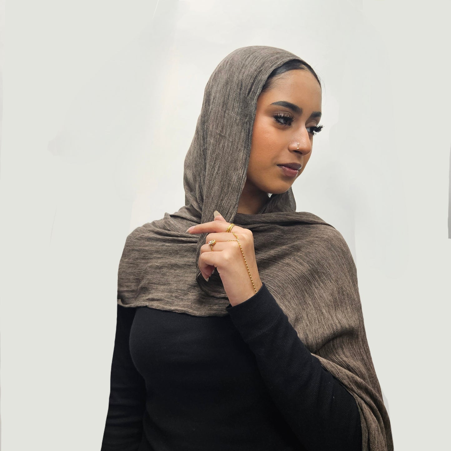 Muted Espresso - Crinkle Modal