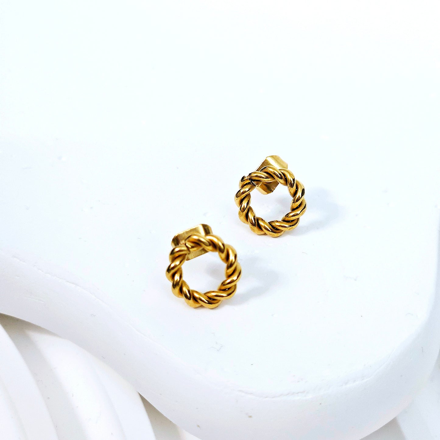 Twist Stud Earrings