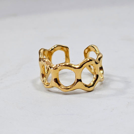 Honeycomb Bubble Ring