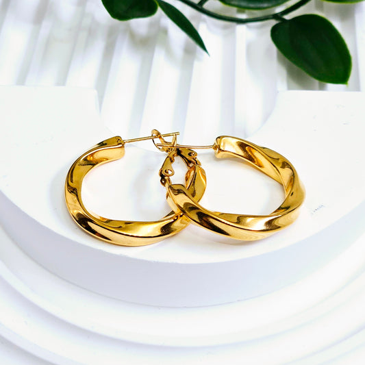 Twisted Bubble Earrings