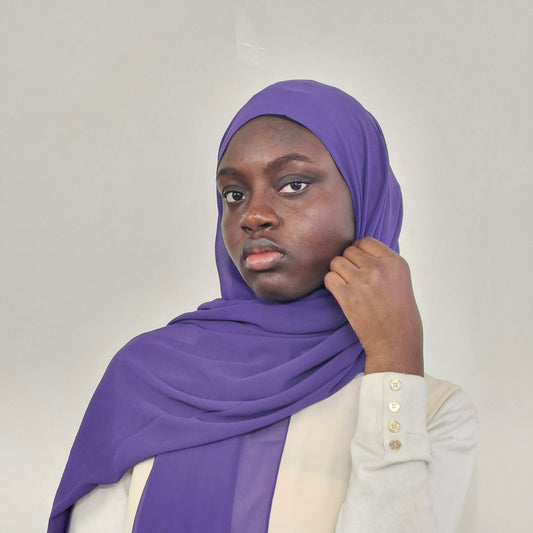 Chiffon - Dark Purple Haven