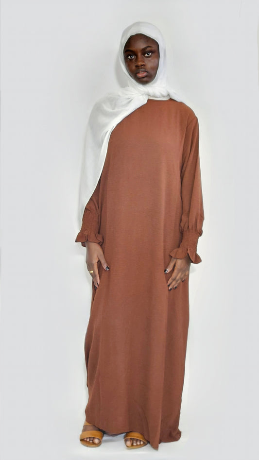 Everyday Abaya - Cocoa Brown