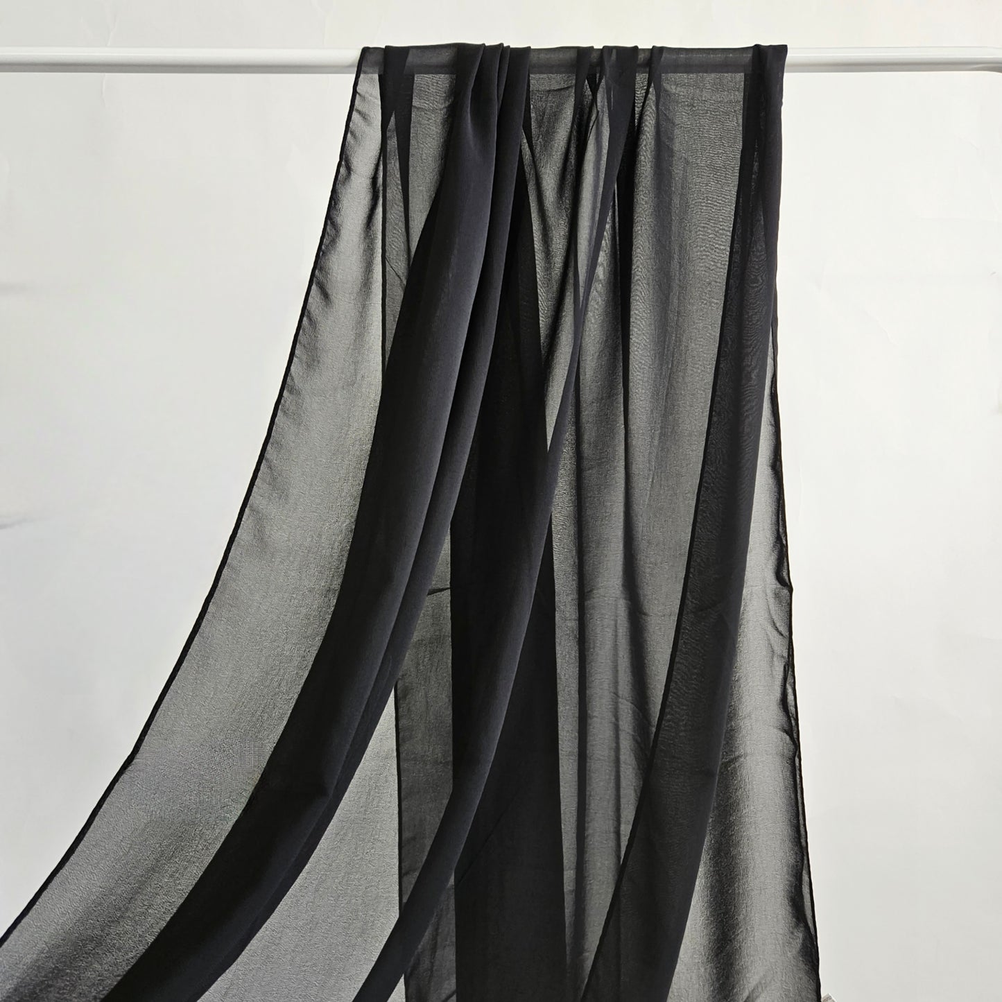 Chiffon - Sheer Black