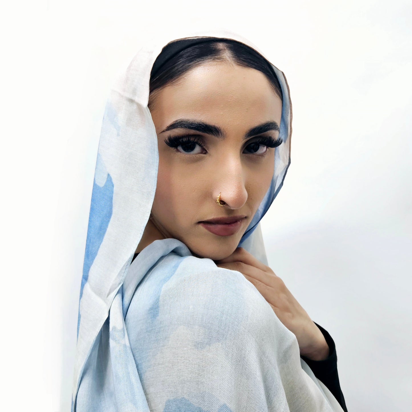 Sky Veil - Printed Modal