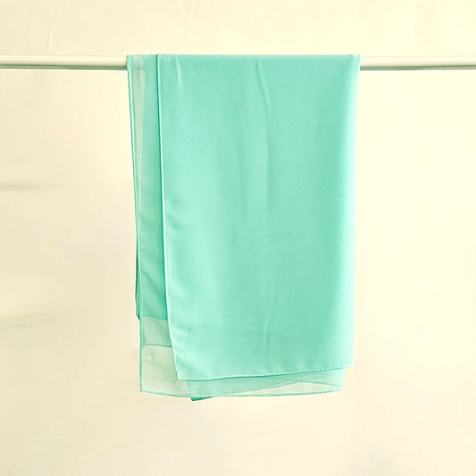 Chiffon - Pale Light Turquoise
