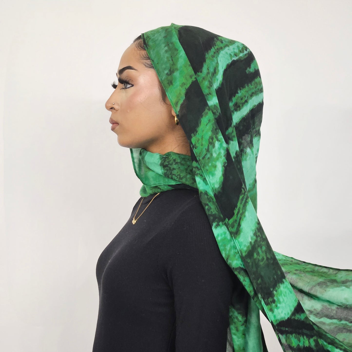* CLEARANCE *Forest Cascade - Printed Modal