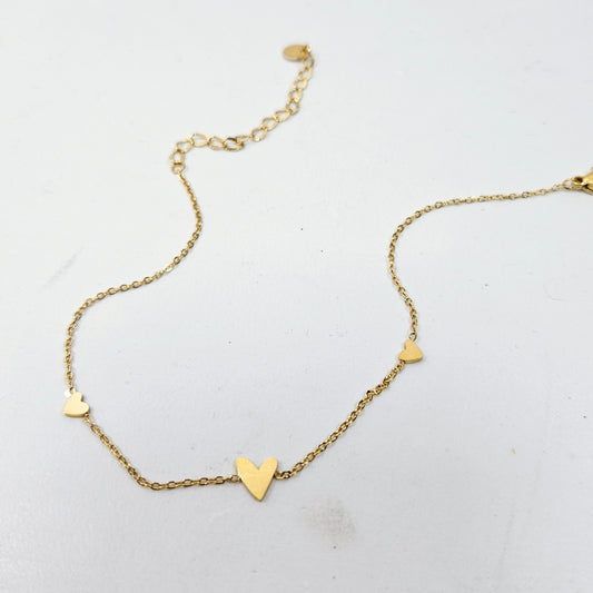 Heart Anklet