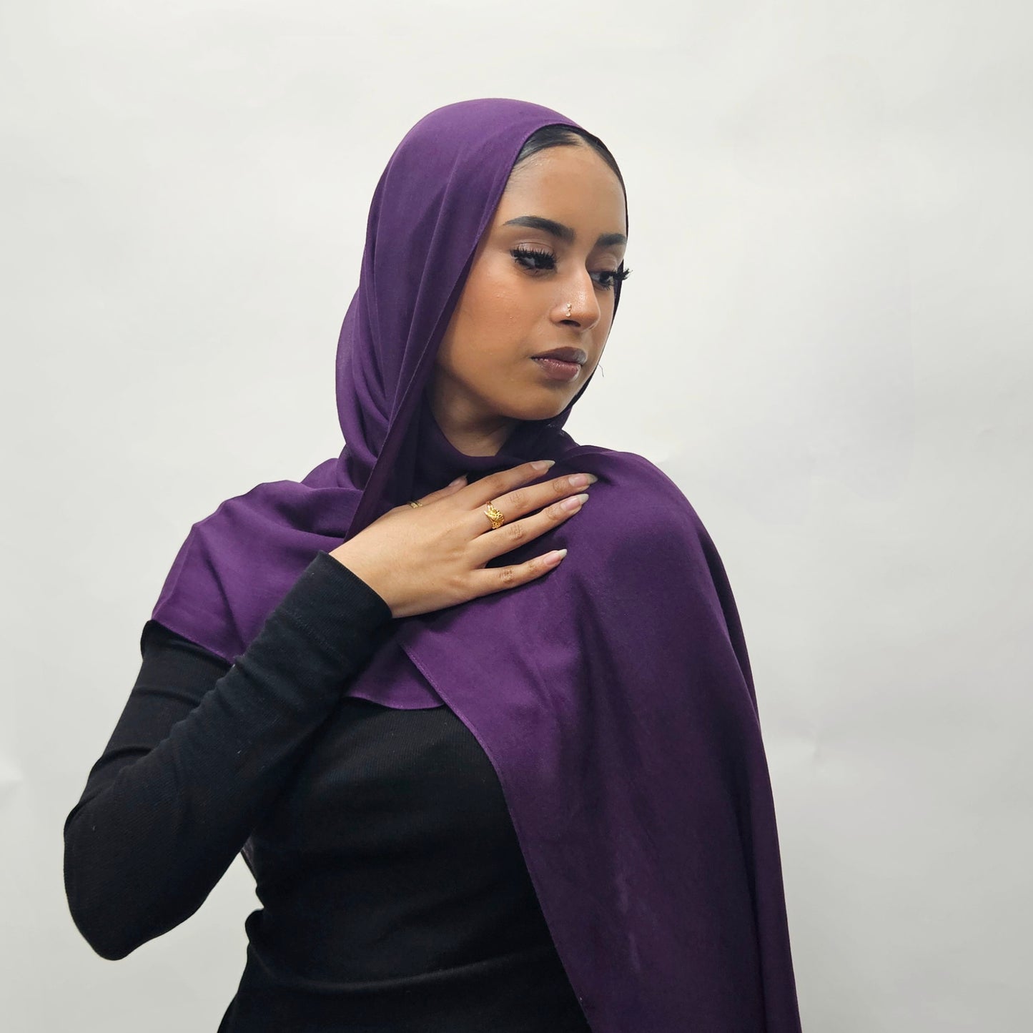 Premium Bamboo Modal - Dark Purple