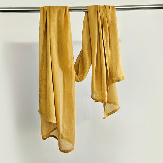 Rayon Modal - Sunshine Mustard