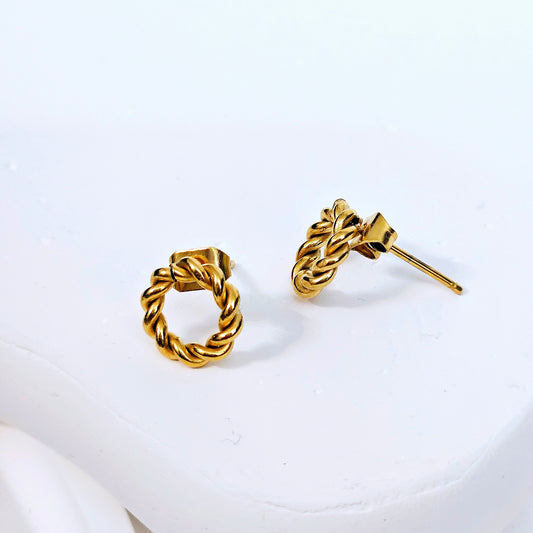 Twist Stud Earrings