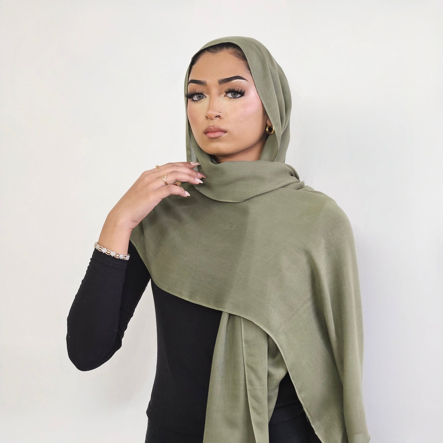 Premium Bamboo Modal - Olive