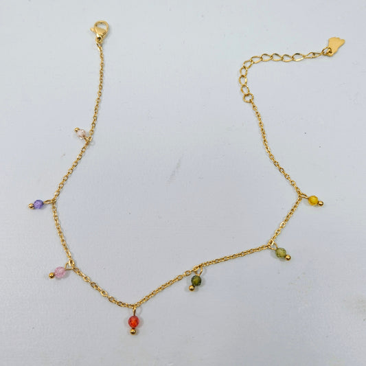 Dangling Festive Anklet