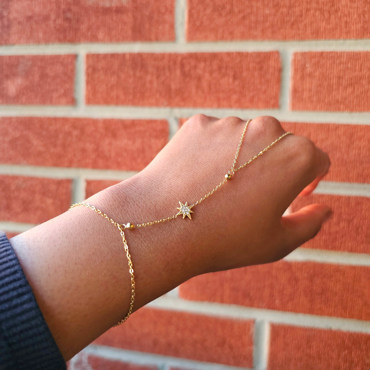 Star Hand Chain North Star Hand Chain - Gold – E L E V A T E