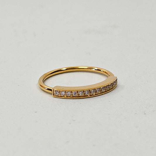Bar Glimmer Ring