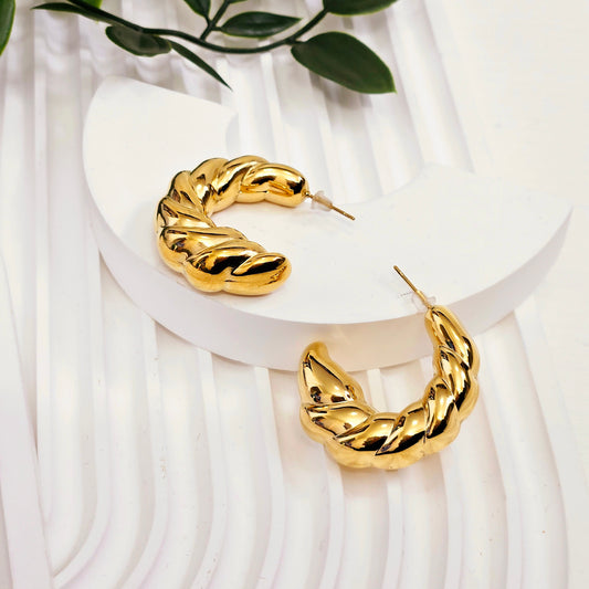 Classic Scorpian Earrings - Gold