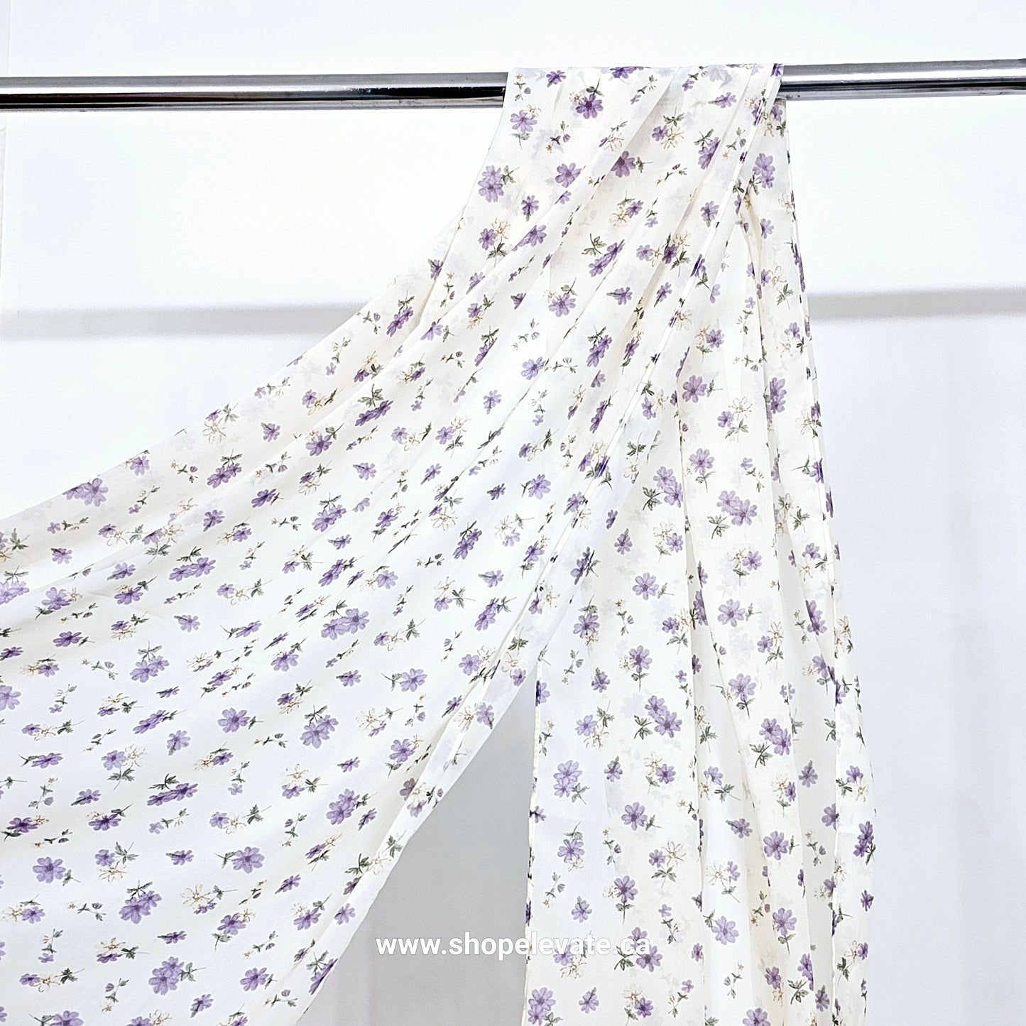 Floral Chiffon - Lavender