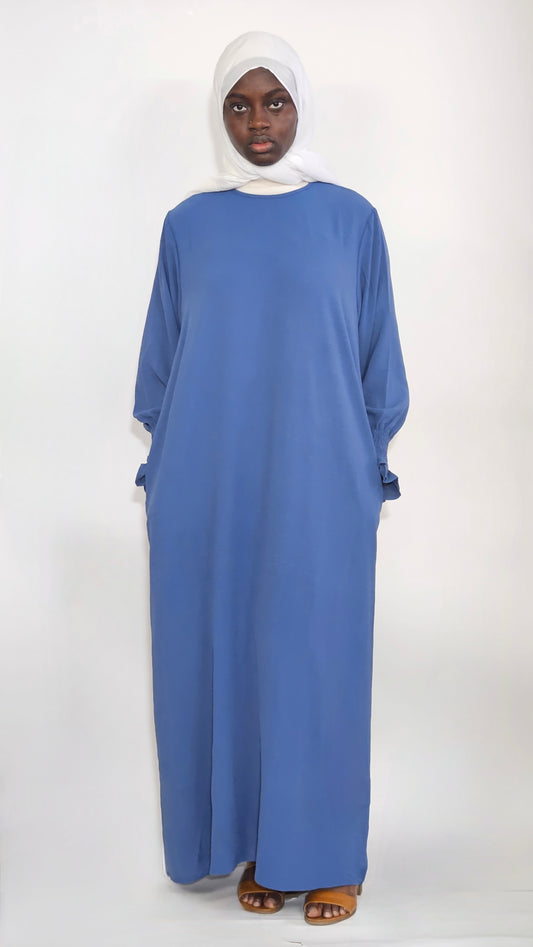 Everyday Abaya - Denim Blue