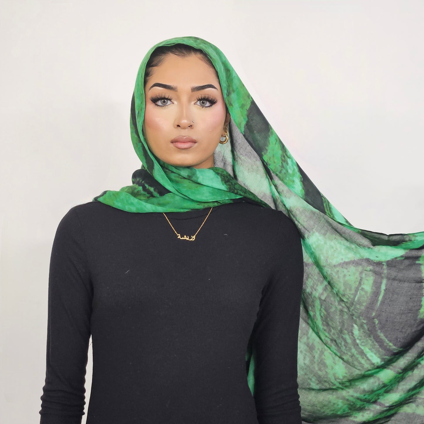 * CLEARANCE *Forest Cascade - Printed Modal