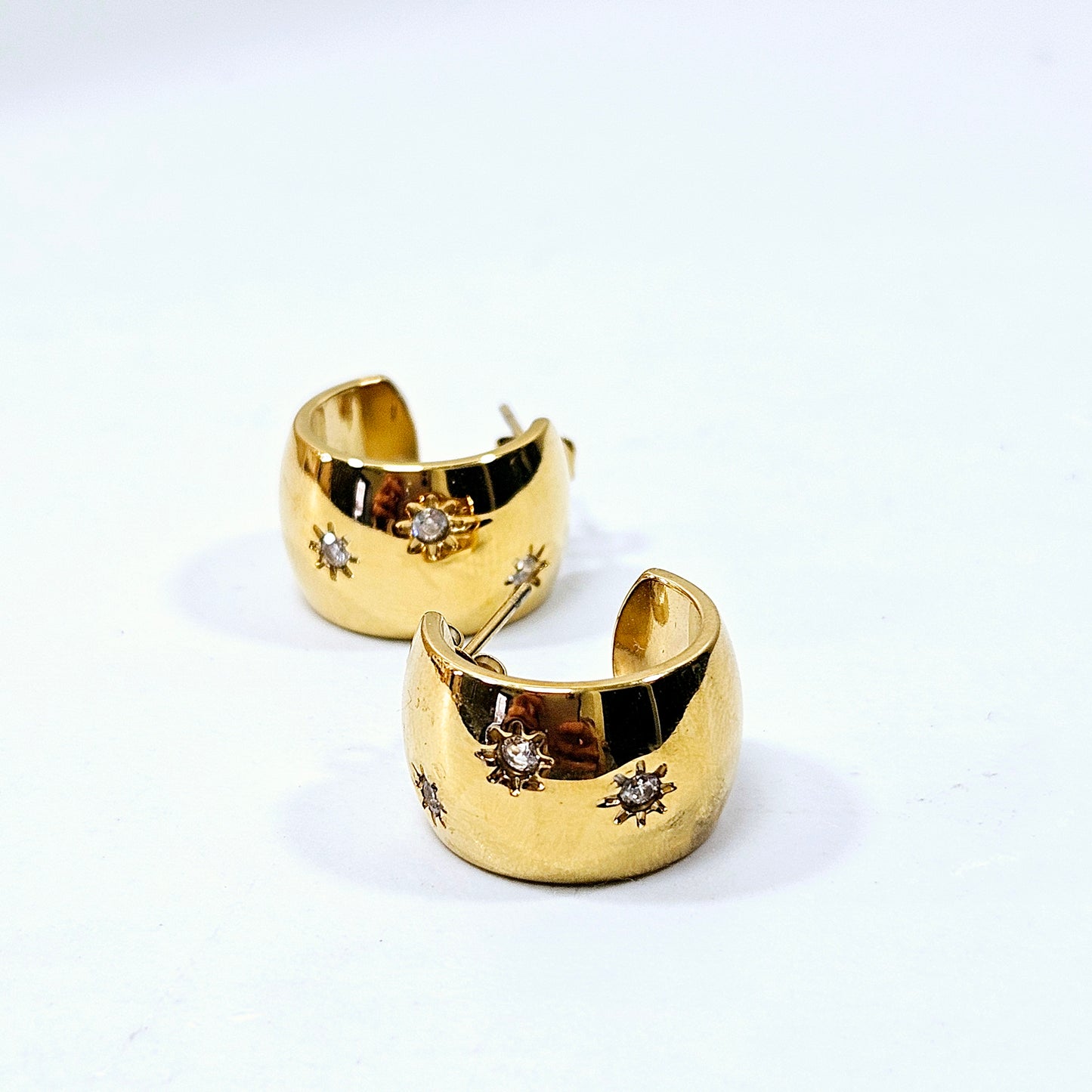 C Stoned Everyday Earrings Medium