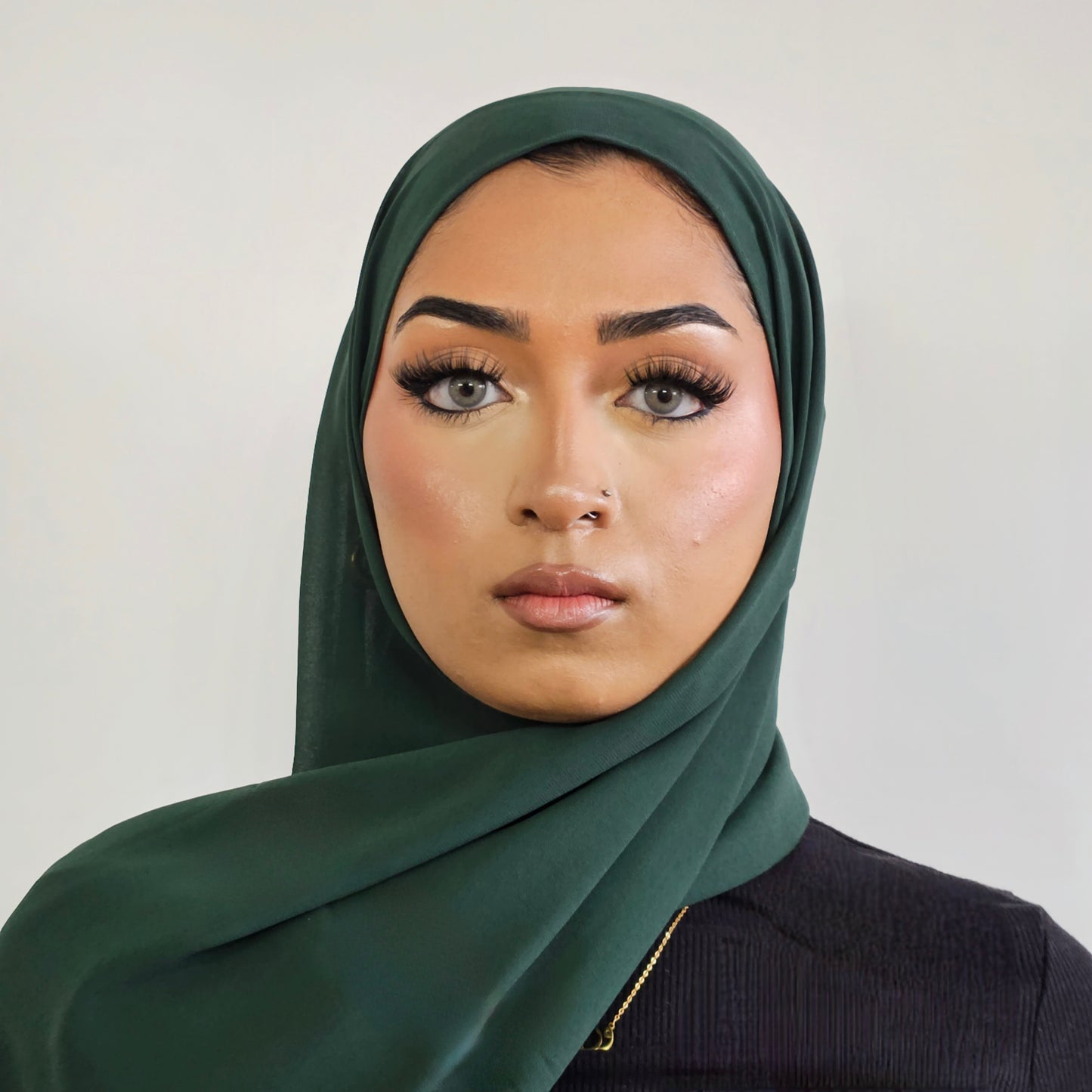 Chiffon - Dark Emerald Green