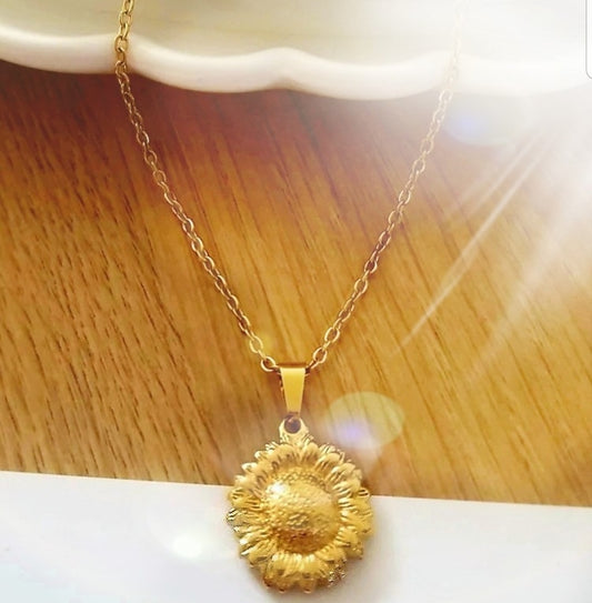 Sunflower Necklace