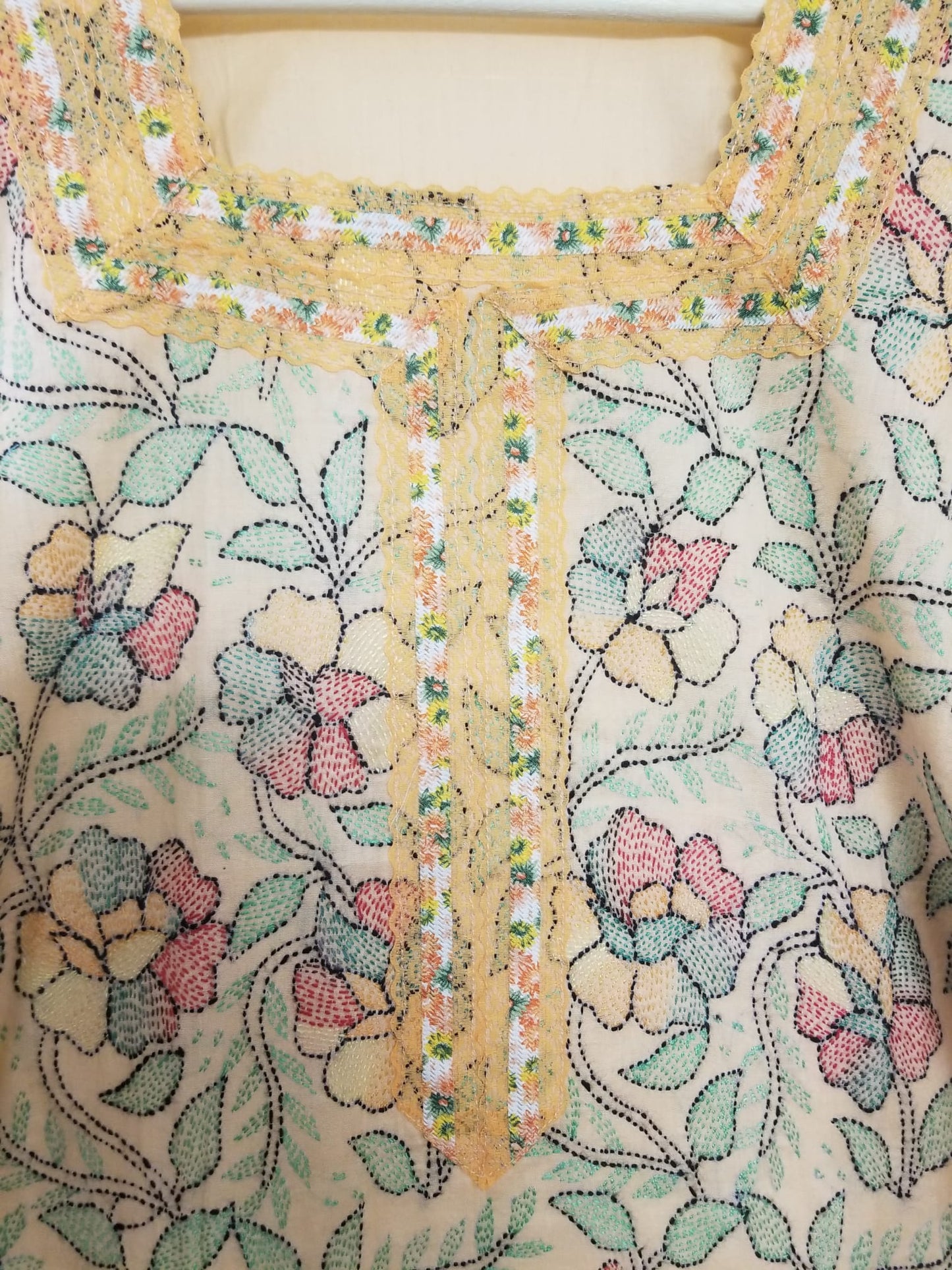 Kameez Shalwar 3pc - Spring Dreams | Hand Embroidered