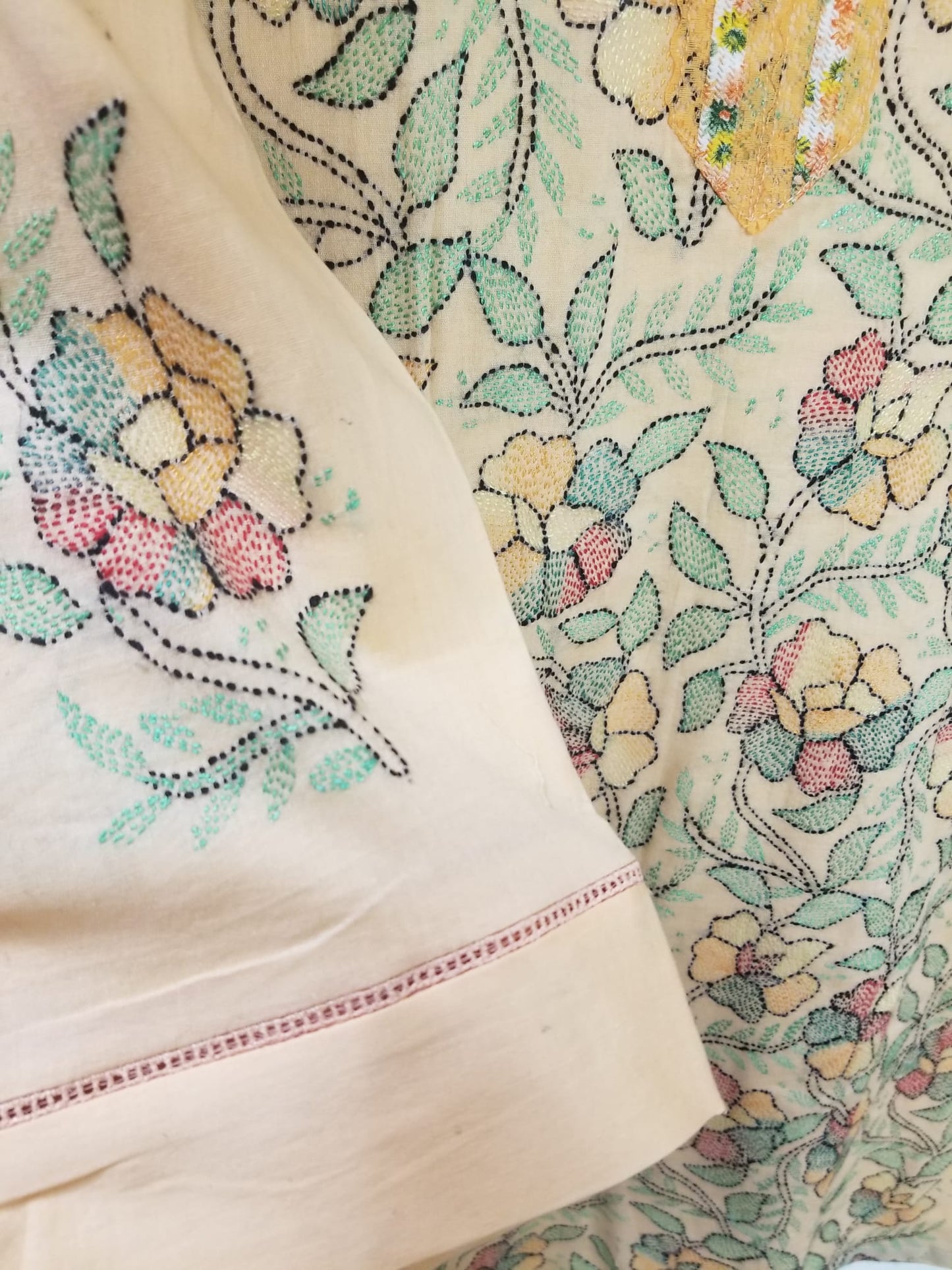 Kameez Shalwar 3pc - Spring Dreams | Hand Embroidered
