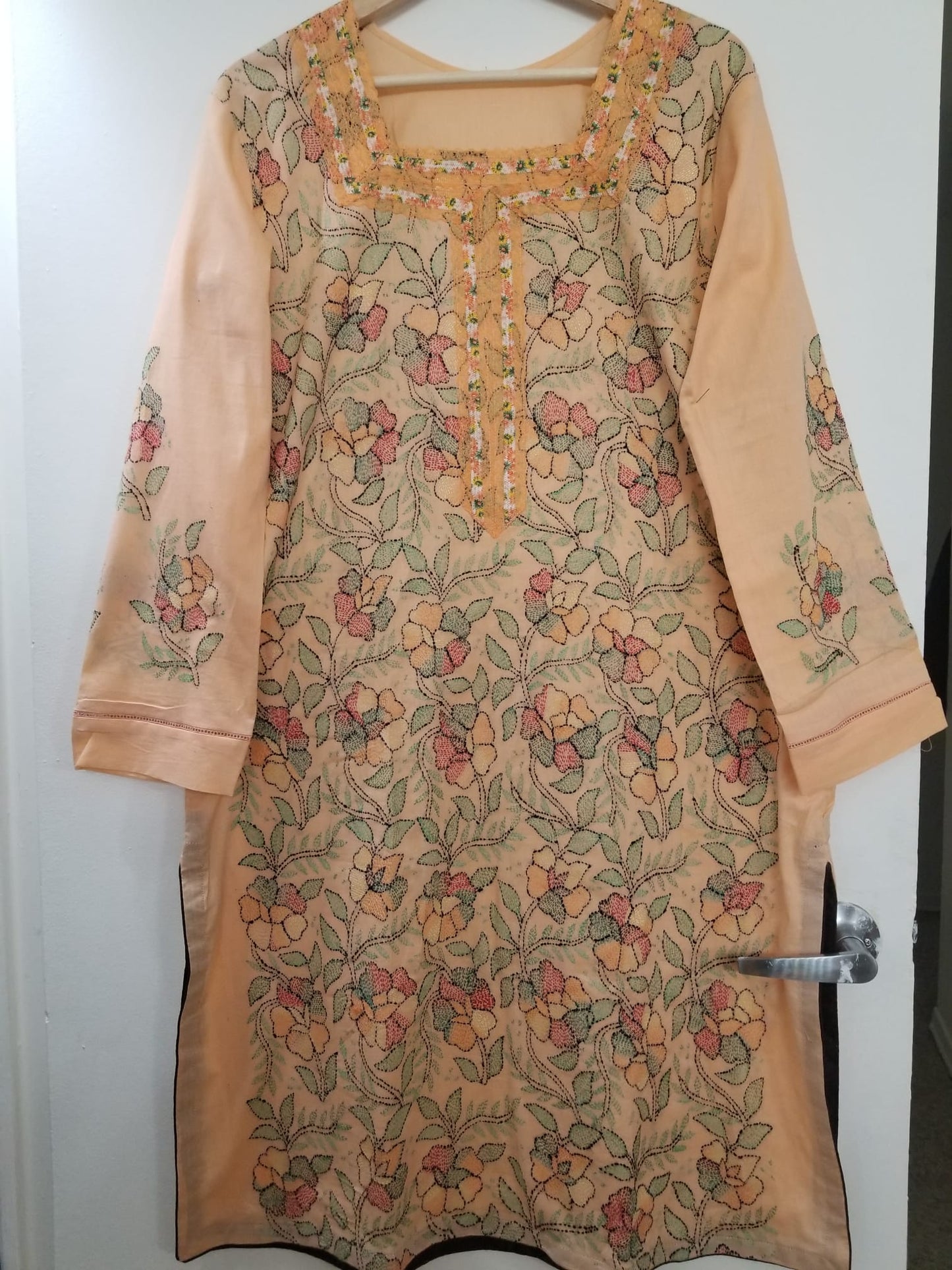Kameez Shalwar 3pc - Spring Dreams | Hand Embroidered