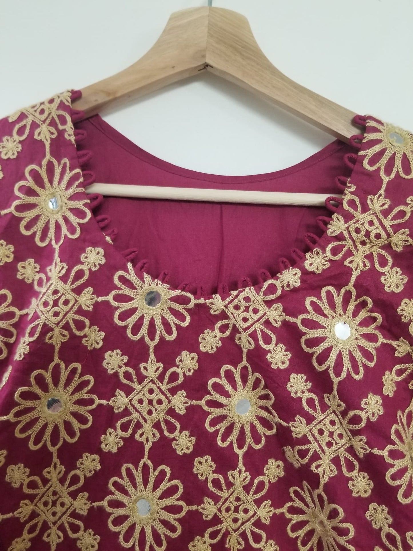 Kameez Shalwar (3 pc) - Midnight Stars - Embroidered
