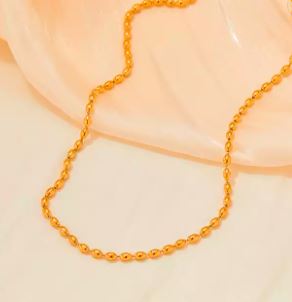 Oval Rice Luxury Necklace